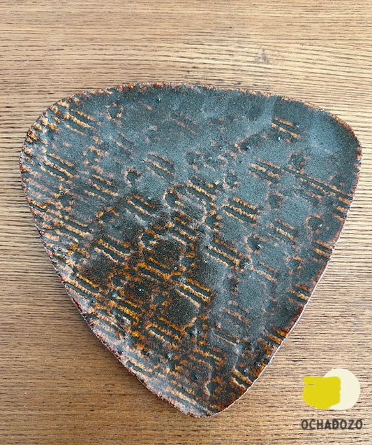 Onigiri Kozara - Brown Condiment and Okashi Plate